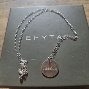 Sterling Silver Personalized Necklace